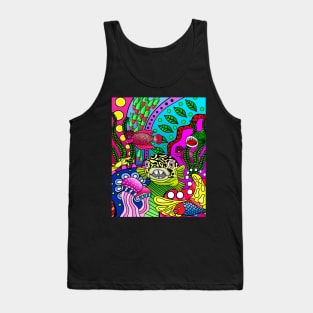 Fish Collage Tank Top